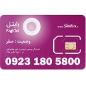 تصویر سیم کارت رایتل اعتباری رند 09231805800 09231805800