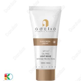 تصویر کرم ضد آفتاب فاقد چربی ادلیو SPF50 حجم 50 میلی لیتر 