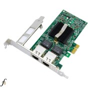 تصویر کارت شبکه اینتل مدل 82576 دو پورت با سرعت یک گیگابیت 