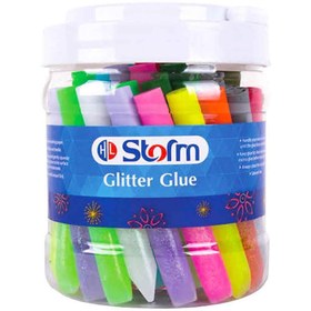 تصویر چسب اکلیلی 50عددی پاستلی استورم کد HL612- یک لیوان 50 تایی 