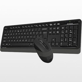 تصویر کیبورد و ماوس بی سیم ای فورتک مدل FG1010S بی سیم Keyboard & Mouse A4tech FG1010S Wireless