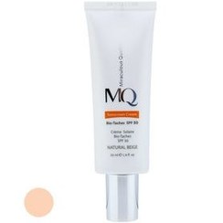 تصویر کرم ضد آفتاب و ضد لک رنگی ام کیو MQ Bio Taches SPF50 Natural Beige SunScreen Cream