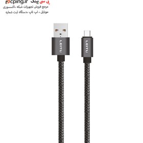 تصویر کابل-شارژر-تبدیل USB به Type-C لیتو مدلLD-121 یک سال گارانتی 