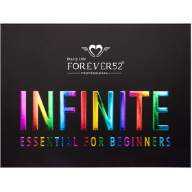 تصویر پالت سایه 34 رنگ فور اور 52 INFINITE forever52 infinite palette