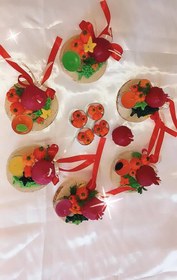 تصویر شمع انار یلدایی 