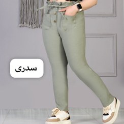 تصویر شلوار زنانه مام فیت سدری مجلسی و روزمره طرح آترا (Atra) 