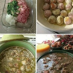 تصویر سبزی خشک مخصوص گمج کباب گیلان.رشت 