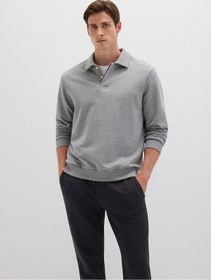 تصویر سویشرت آستین استاندارد راسته مردانه | ماوی Mavi 0S10420 