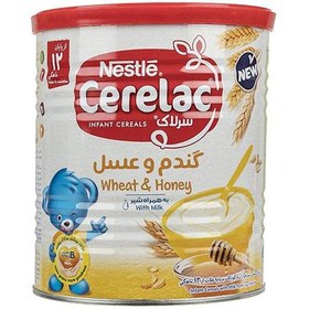 تصویر سرلاک گندم و عسل 6+ ماه 400 گرمی نستله NESTLE nestle cerelac code:14812