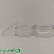 تصویر قوطی کرم 30 گرم کریستال درب شفاف k4031 