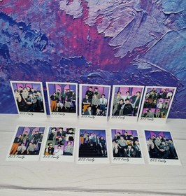 تصویر یک عدد پولاروید فوتو کارت عکس آویز طرح بی تی 21 بی تی اس سایز 7 و نیم در 9 کپی - 8 Polaroid btsbt21