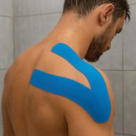 تصویر چسب کنزو تیپ آرس (ARES Kinesiology Tape) کره‌ای – چسب درمانی و ورزشی حرفه‌ای ضد حساسیت و ضد آب آراس 