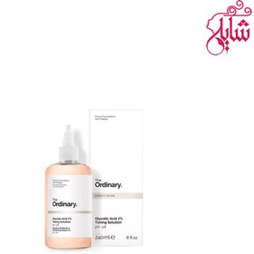 تصویر تونر گلیکولیک اسید 7% اوردینری 240 میل اصل The Ordinary Glycolic Acid 7% Toning Solution 240ml