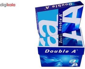 تصویر کاغذ A4 دبل آ بسته 2500 عددی Double A A4 Paper Pack of 2500