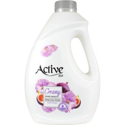 تصویر مایع دست کرمی 2 لیتری اکتیو 