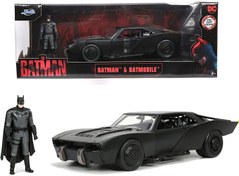 تصویر ماشین بتموبیل Batman & Batmobile به همراه فیگور بتمن در مقیاس 1:24 