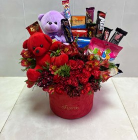 تصویر باکس گل ولنتاین 