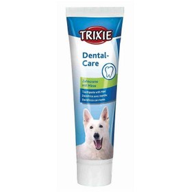 تصویر خمیردندان سگ با طعم نعناع، مراقبت دهان و دندان، 100 گرم برند trixie Dog Toothpaste With Mint, Oral Care,100G