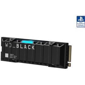 تصویر حافظه اس اس دی WD_BLACK SN850 NVMe SSD - 2TB برای Heatsink for PS5 