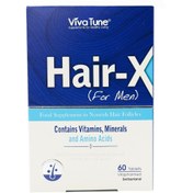 تصویر قرص هیر ایکس آقایان ویواتیون بسته ۶۰ عددی 