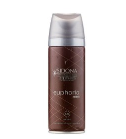 تصویر اسپری دئودورانت مردانه مدل Euphoria حجم 200 Sidona Body Spray Euphoria For Men 200ml