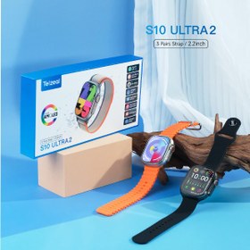 تصویر ساعت هوشمند تلزل S10 ULTRA2 - نقره ای TELZEAL S10 ULTRA2