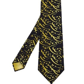 تصویر کراوات مردانه مدل نستعلیق کد 1202 