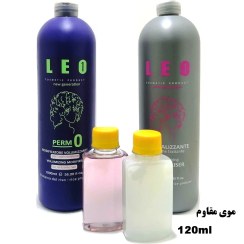 تصویر مواد فر لئو شماره ۰ حجم ۱۰۰۰ میل مخصوص موهای مقاوم 