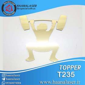 تصویر تاپر کیک وزنه بردار کد 235 هانالیزر 