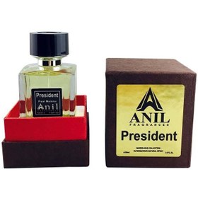 تصویر ادو پرفیوم مردانه آنیل مدل President Anil President Men Eau De Parfum 100 Ml