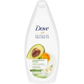 تصویر شامپو بدن داو حاوی روغن آووکادو حجم ۵۰۰ میلی لیتر Dove Invigorating Ritual Body Wash 500 ml