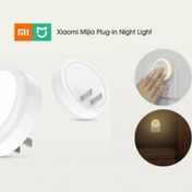 تصویر چراغ خواب شیائومی Mijia منبع انرژی برق شهری، مجهز به سنسور نور جهت روشن شدن خودکار لامپ در تاریکی 