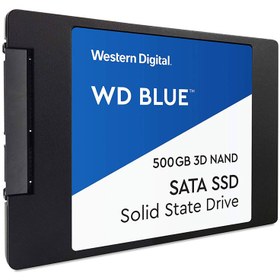 تصویر حافظه اس اس دی اینترنال وسترن دیجیتال بلو مدل WDS500 ظرفیت 500 گیگابایت ا Western Digital BLUE WDS500 500GB SSD Drive Western Digital BLUE WDS500 500GB SSD Drive