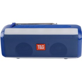 تصویر اسپیکر بلوتوثی رم و فلش خور T&G TG-144 T&G TG-144 Wireless Portable speaker