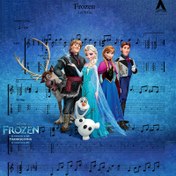 تصویر نت گیتار انیمیشن Frozen 