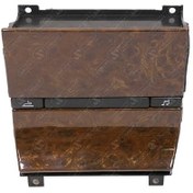 تصویر زیر سیگاری پژو پارس قدیم طرح چوبی براق 