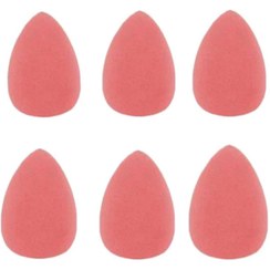 تصویر پد آرایشی اشکی بسته ۶ عددی 