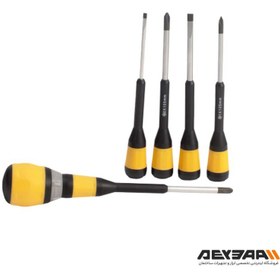 تصویر پیچگوشتی KSR-106 کنزاکس (مجموعه 5 عددی) screwdriver-KSR-106-5pcs-kenzax