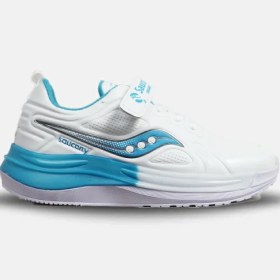 تصویر کفش بچه گانه سفید آبی SAUCONY مدل 5872 