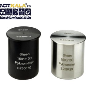 تصویر کاپ دانسیته پیکنومتر انگلستان 100 سی سی SHEEN TQC-SHEEN SPECIFIC GRAVITY CUPS/PYCNOMETERS