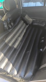 تصویر تشک بادی خودرو جنس pvc و رویه مخمل CAR AIR BED BOI