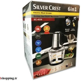 تصویر خردکن سیلور کراست مدل sc-4030 SILVER CREAST Electric Meat Greander ‏SC-4030‏