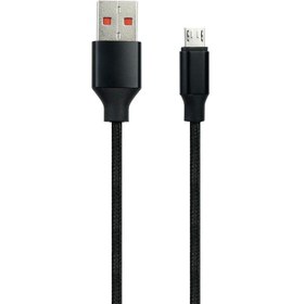 تصویر کابل تبدیل USB به Micro USB اسکای دلفین (Sk Ydolphin) مدل S55V به طول 1m مشکی کابل تبدیل