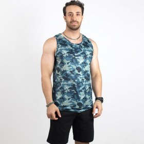 تصویر تاپ مردانه حلقه ای لاکرا سوزنی سابلی نایک تکی 