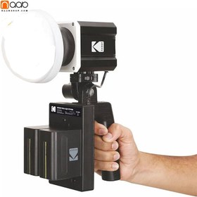 تصویر ویدیو لایت پروژکتور پرتابل آرجی بی FLANGO HANDEHELD SUNLIGHT 