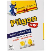 تصویر کیسه زباله رولی پیلگون Pilgon سایز کوچک 50X65 بسته 54 عددی 