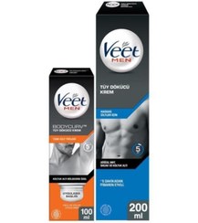 تصویر کرم موبر مردانه ویت Veet اورجینال PKTVEEUNDRMKRM100VFM200HSSS 