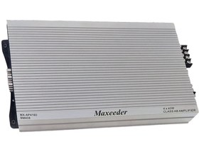 تصویر آمپلی فایر چهار کانال مکسیدر مدل Maxeeder MX-AP4160 