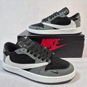 تصویر جردن ترویس مشکی طوسی 