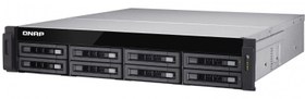 تصویر ذخیره ساز تحت شبکه کیونپ مدل TS-EC880U-E3-4GE-R2 بدون هارد دیسک ا TS-EC880U-E3-4GE-R2 8-Bay Diskless NAS TS-EC880U-E3-4GE-R2 8-Bay Diskless NAS